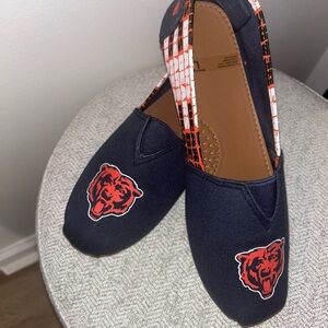 NFL-Chicago Bears Canvas Slip-On Shoes
